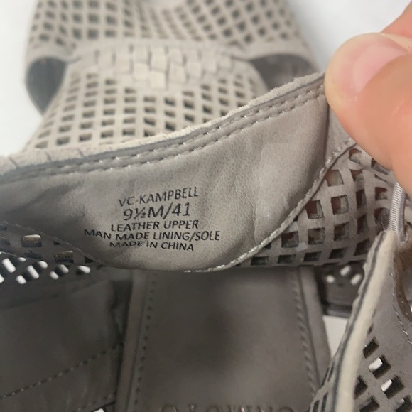 - NWOB Grey Vince Camuto Kampbell Mesh Cutout Bootie - Picture 10 of 11
